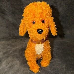 FANCY NANCY Disney Frenchy Poodle 11.5" Plush Works Barks Pants Sound Disney